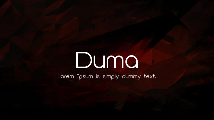 Duma Font