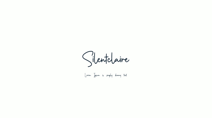 Silentclaire Font
