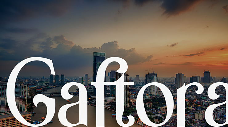 Gaftora Font