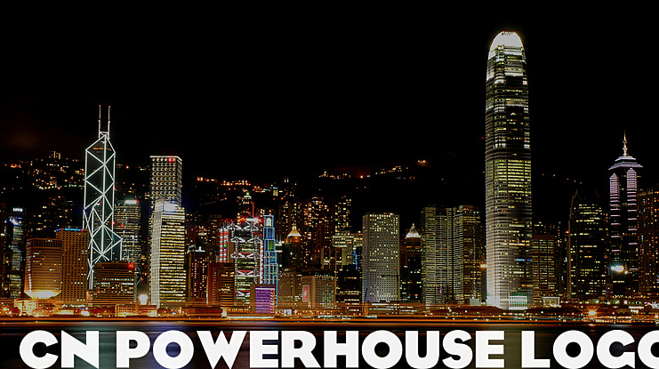 CN Powerhouse Logo Font