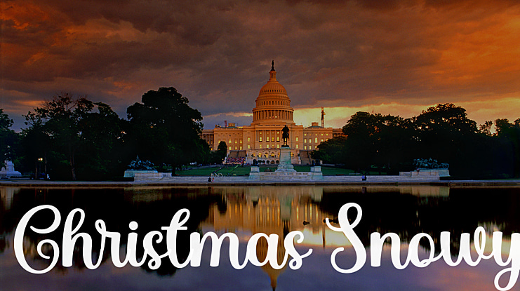 Christmas Snowy Font