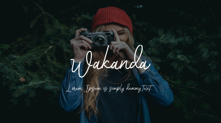 Wakanda Font