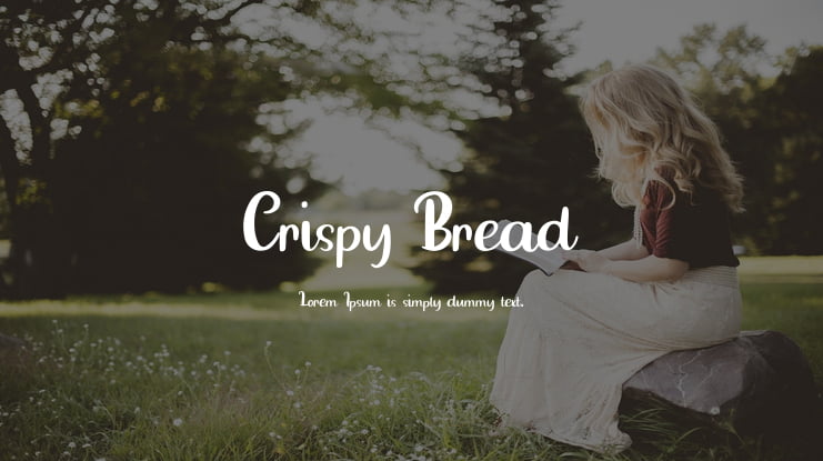 Crispy Bread Font