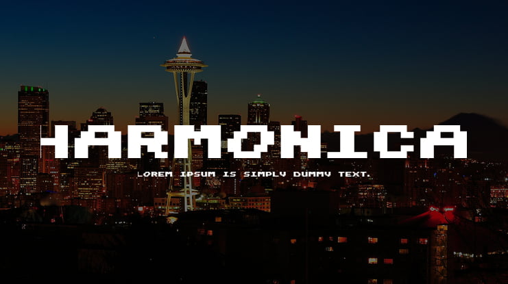Harmonica Font