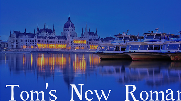 Tom's New Roman" Font Family