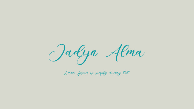 Jadyn Alma Font