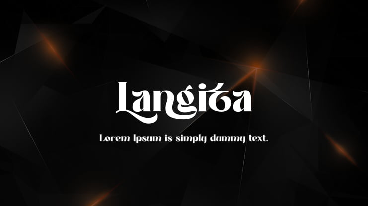Langita Font