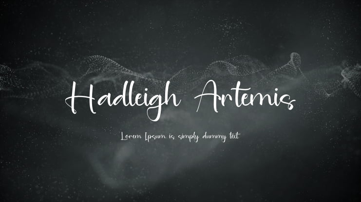 Hadleigh Artemis Font