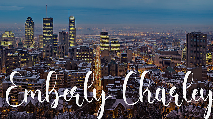 Emberly Charley Font