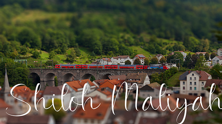 Shiloh Maliyah Font