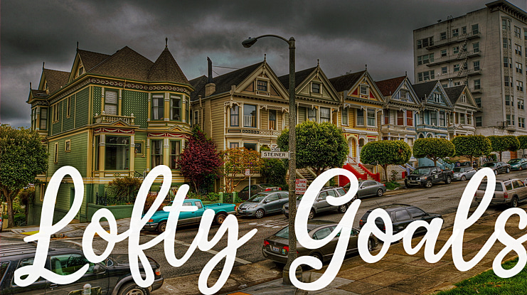 Lofty Goals Font