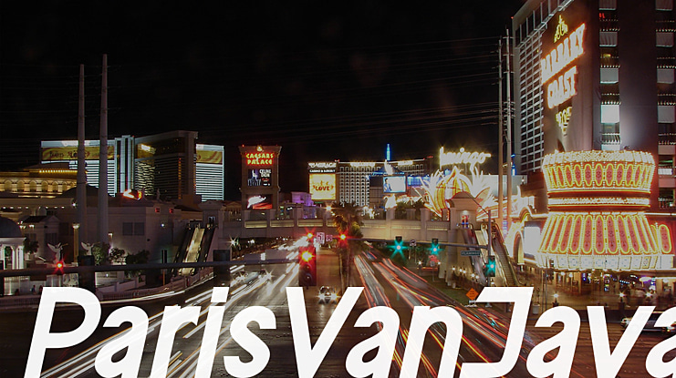 ParisVanJava Font