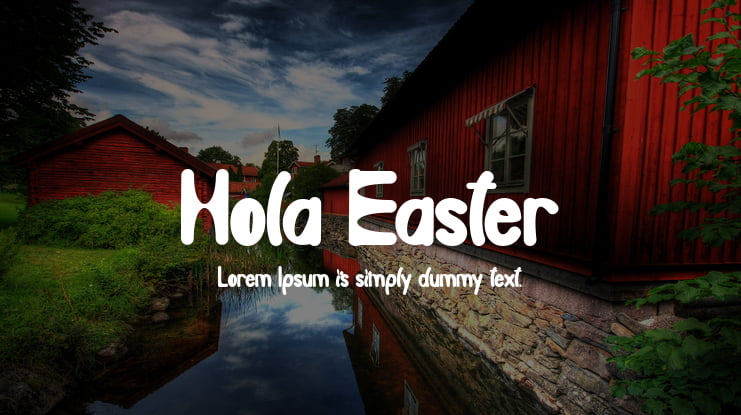 Hola Easter Font