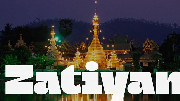 Zatiyan Font