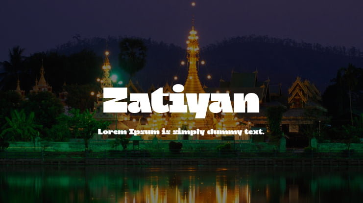 Zatiyan Font