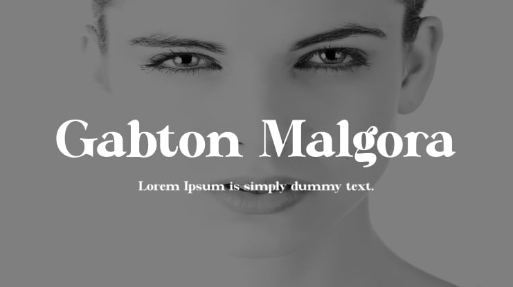 Gabton Malgora Font