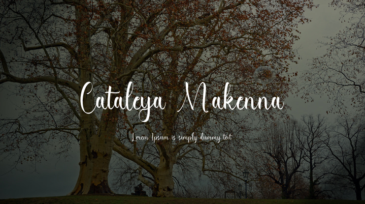 Cataleya Makenna Font