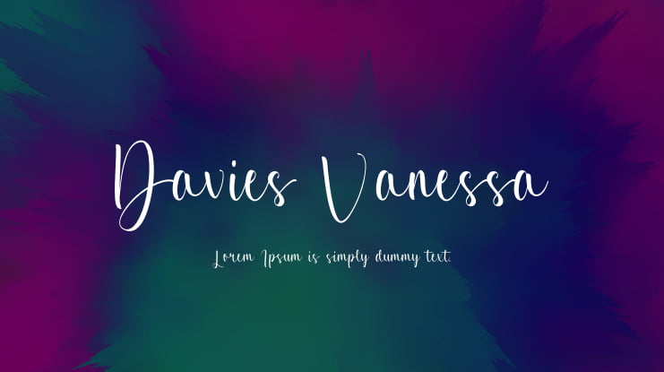 Davies Vanessa Font