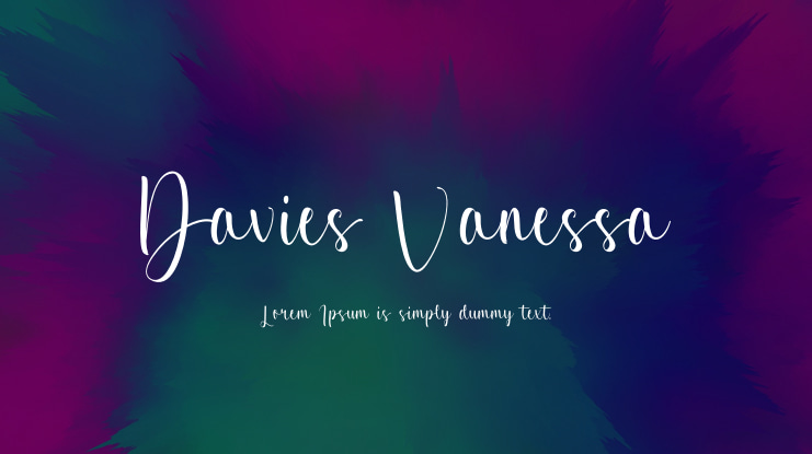 Davies Vanessa Font