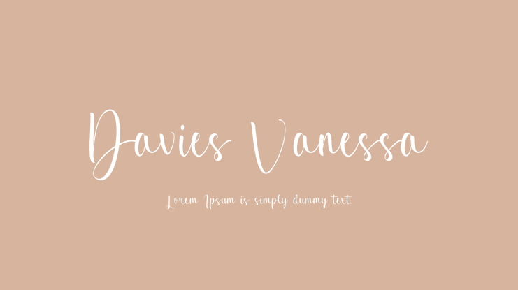 Davies Vanessa Font
