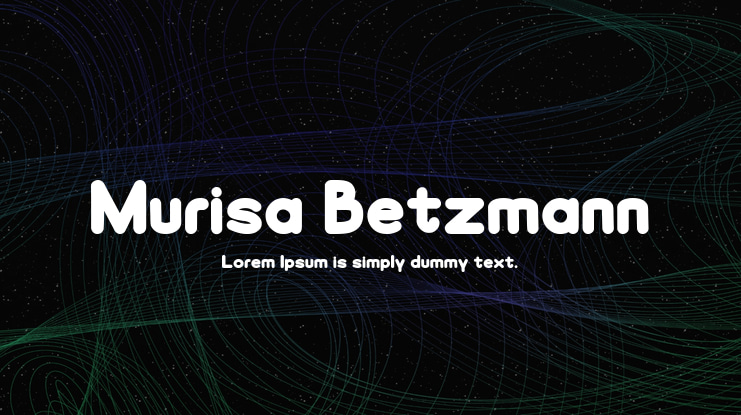 Murisa Betzmann Font