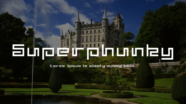 Superphunky Font