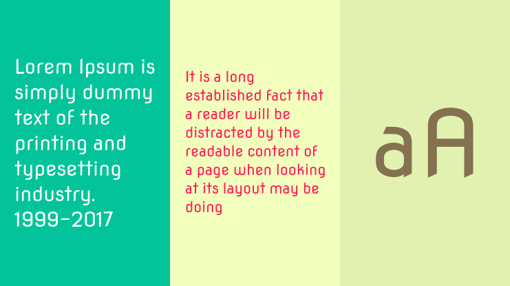 Nova Flat Font Family