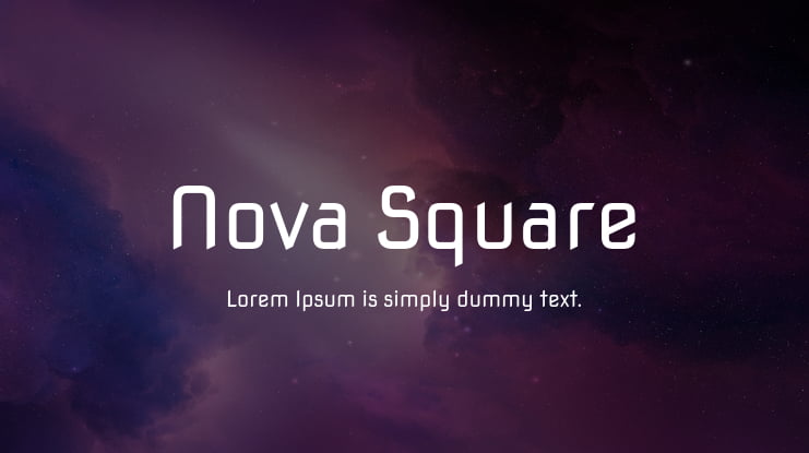 Nova Square Font Family