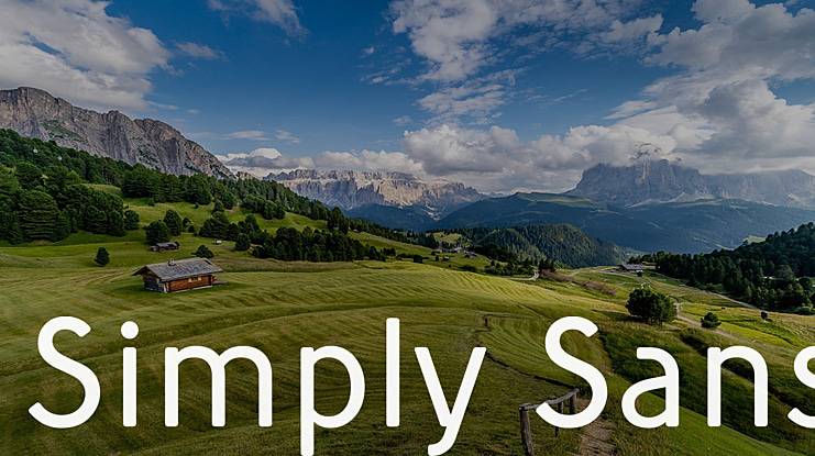 Simply Sans Font Family