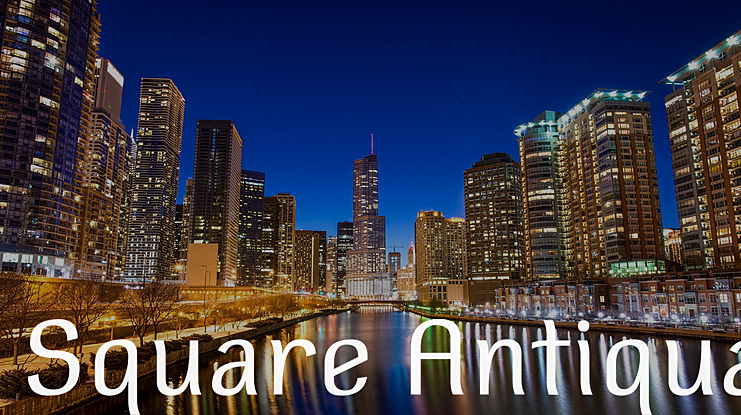 Square Antiqua Font Family