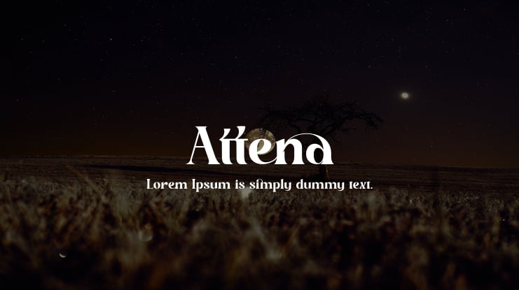 Attena Font