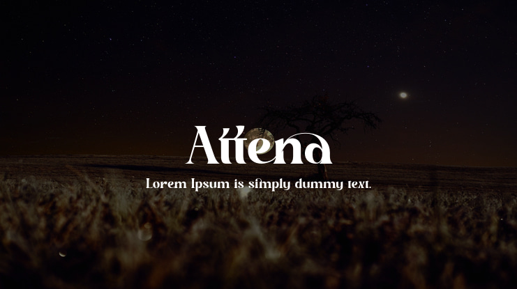 Attena Font