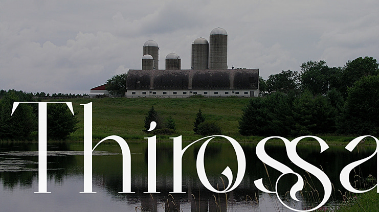 Thirossa Font
