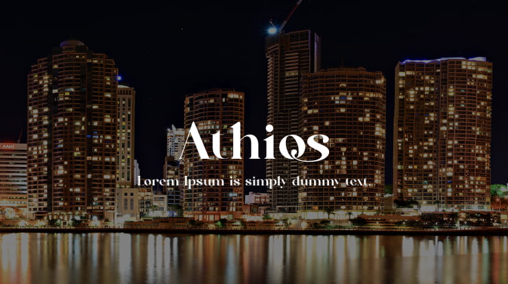 Athios Font