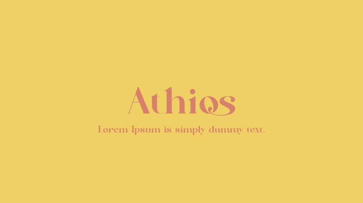 Athios Font