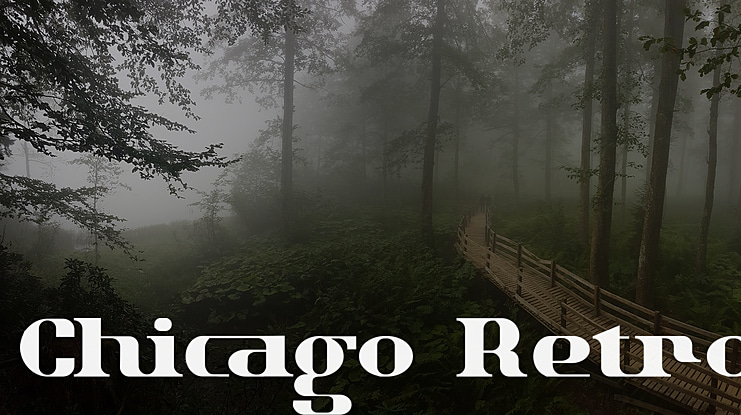 Chicago Retro Font