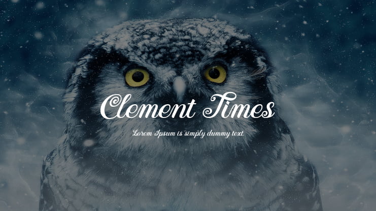 Clement Times Font