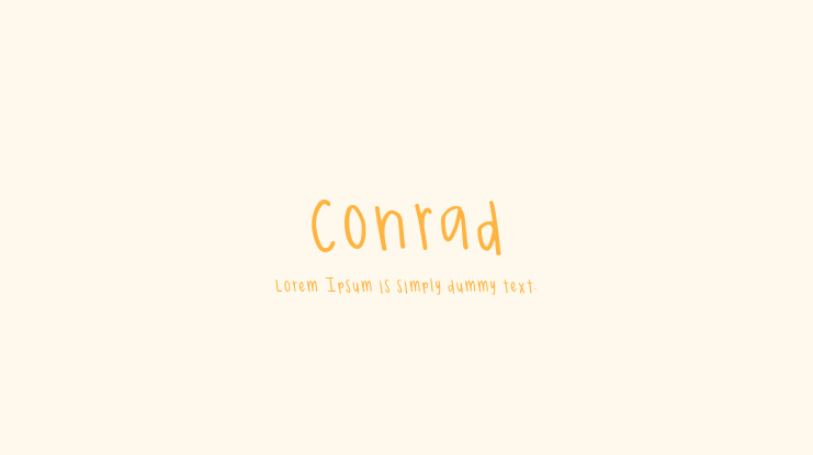 Conrad Font