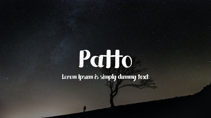Patto Font