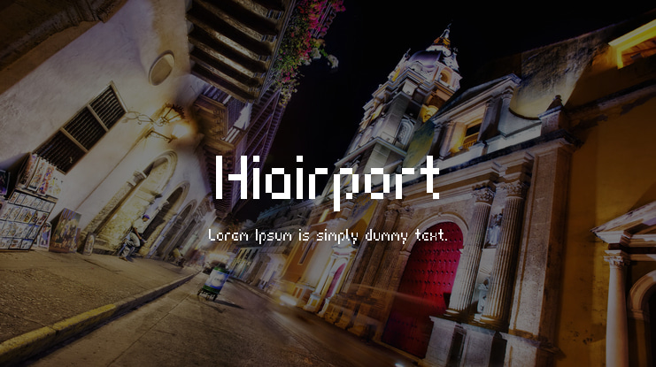 Hiairport Font Family