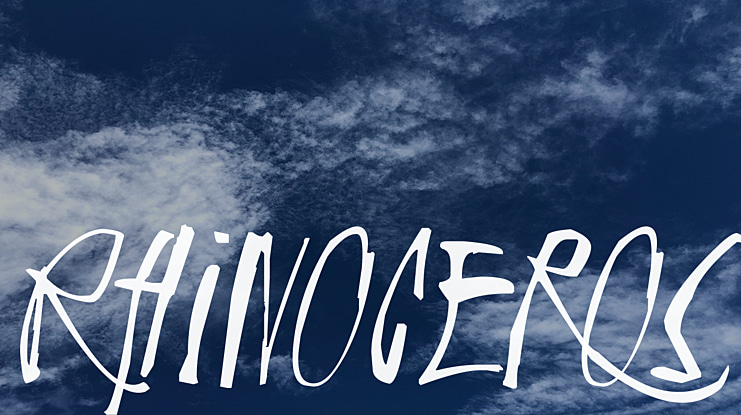 Rhinoceros Font Family