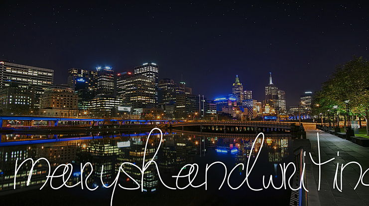 maryshandwriting Font