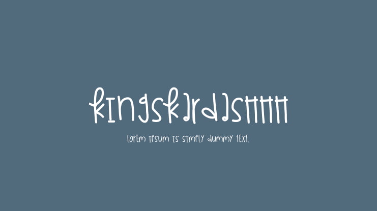 KingsKardashhh Font