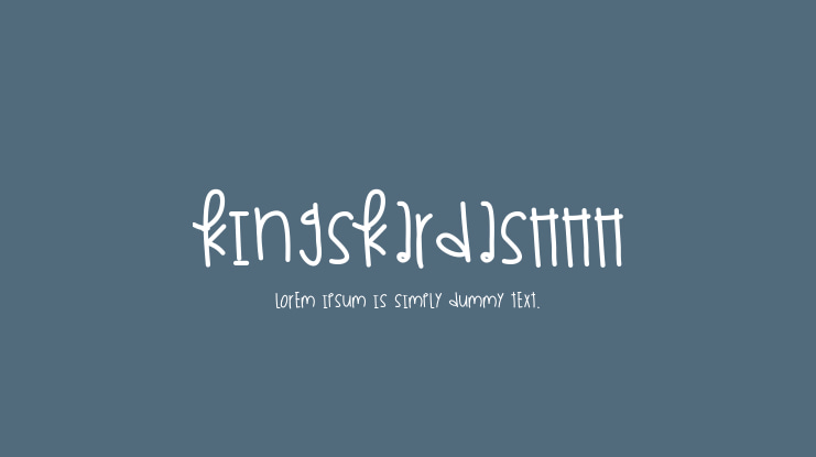 KingsKardashhh Font