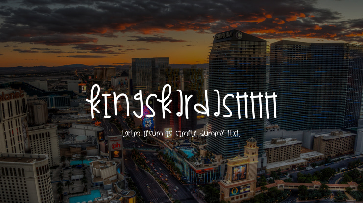 KingsKardashhh Font