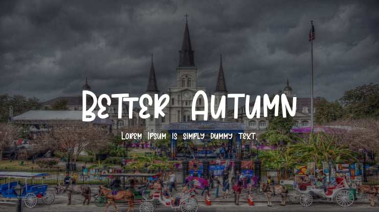 Better Autumn Font