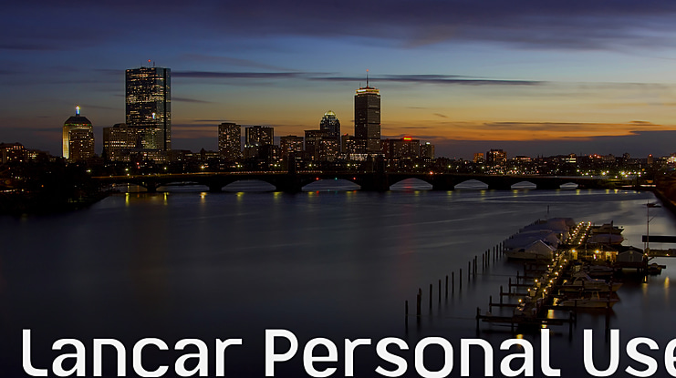 Lancar Personal Use Font Family