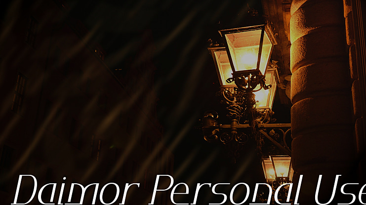 Daimor Personal Use Font Family