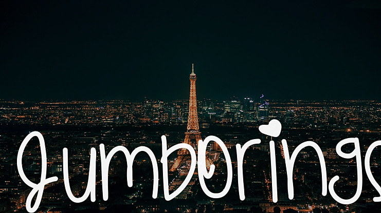 JumboRings Font
