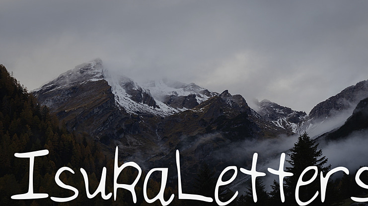 IsukaLetters Font